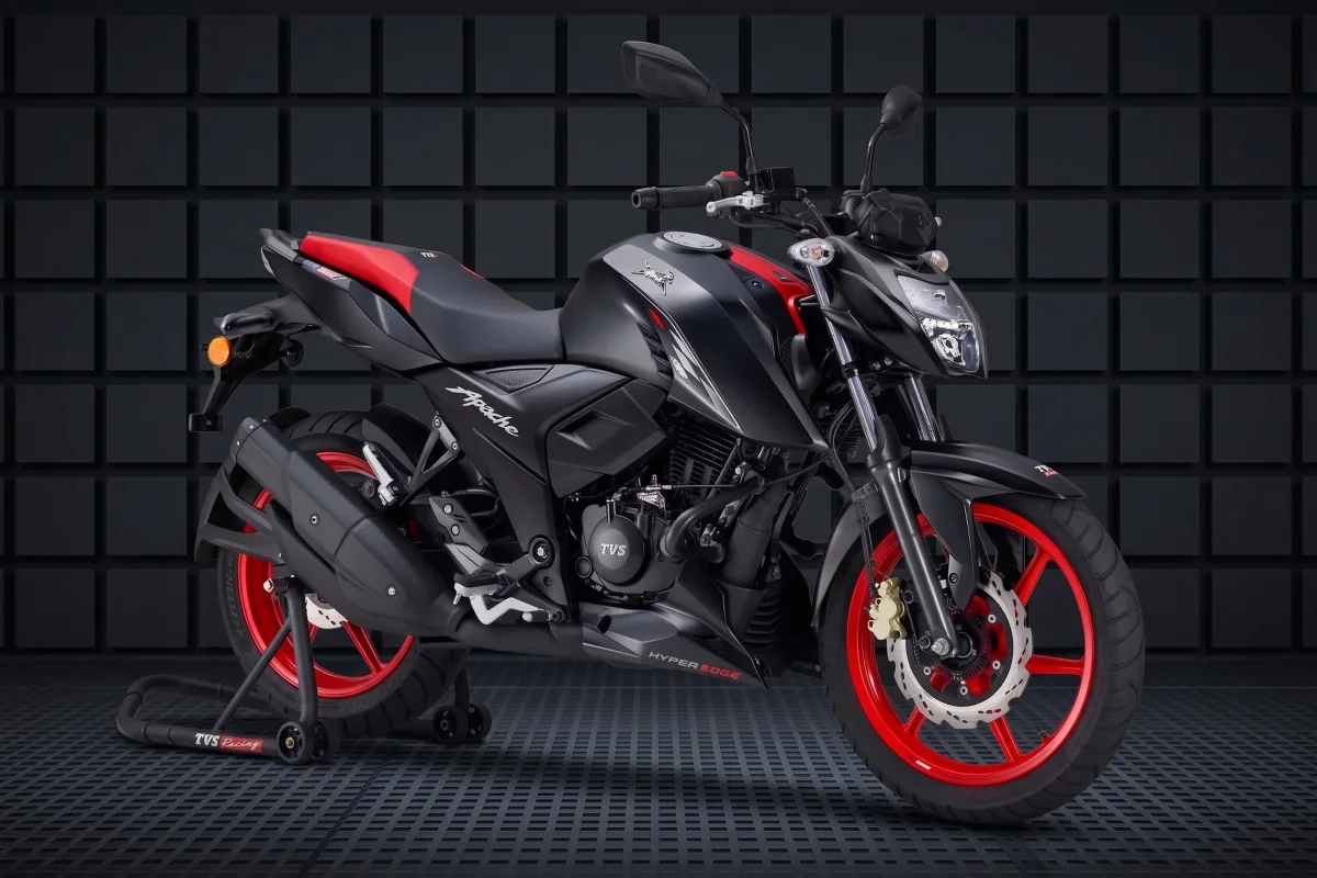 Mottu TVS RTR 160 — nova moto da frota Mottu, cupom MOTTUTOP